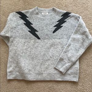 Lightning bolt sweater